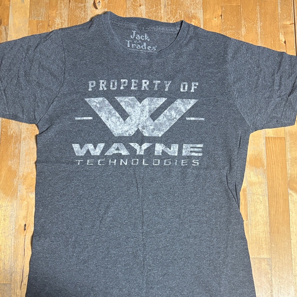 DC Comics Batman Wayne Technologies Tshirt